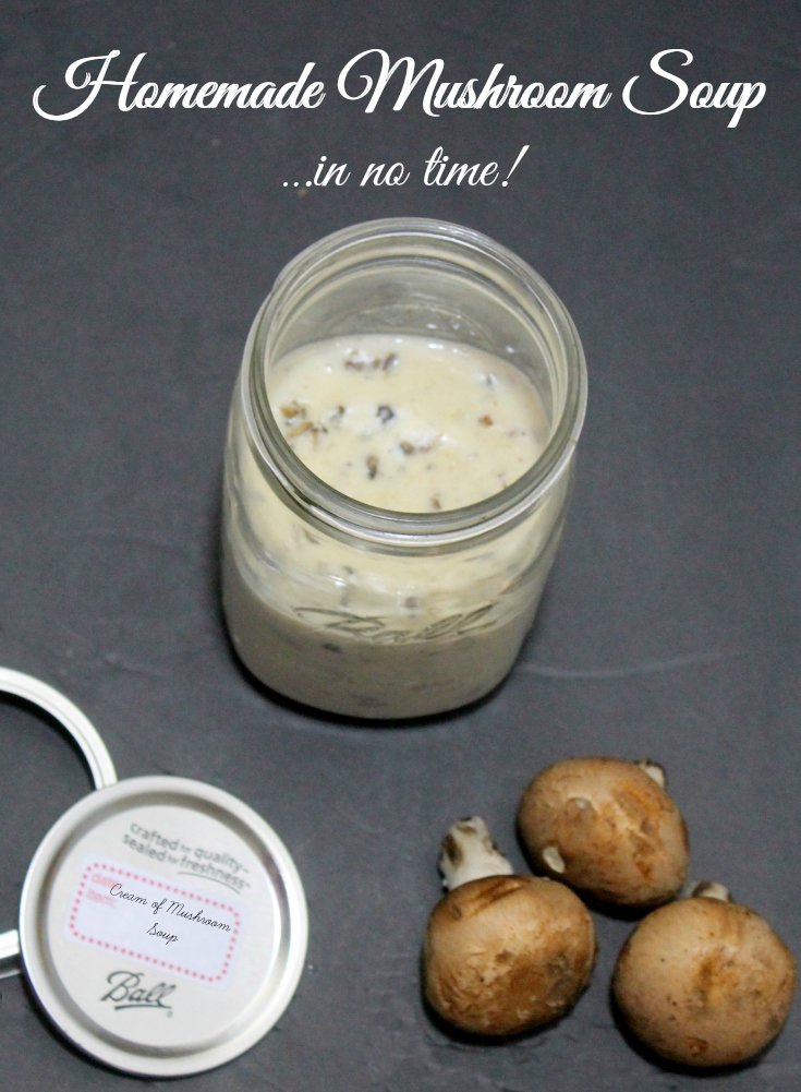 Easy Homemade Mushroom Soup Recipe that is gluten-free - Real: The Kitchen and Beyond