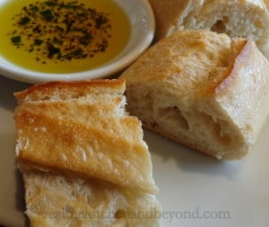 Bread is always irresistable but even better with an olive oil infusion