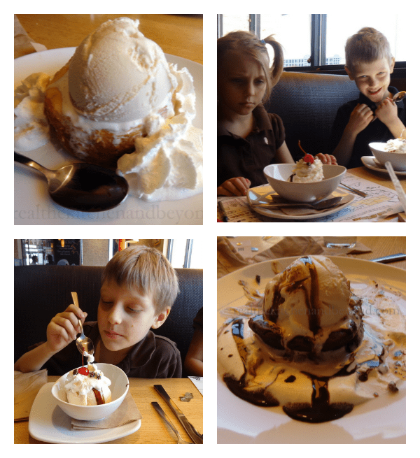 California Pizza Kitchen ~ give me something sweet to eat ~ Warm Butter Cake or Belgian Chocolate Souffle Cake