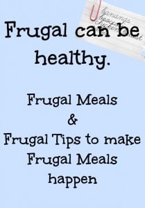 frugal tips and recipes