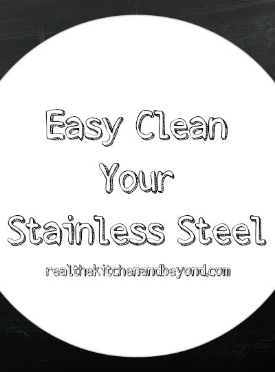 easy clean your stainless steel