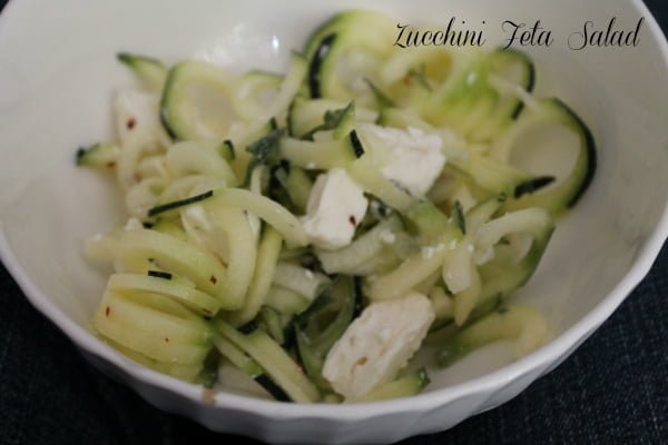 Zucchini Feta Salad