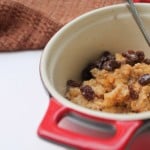 allergy friendly baked oatmeal recipe with applesauce www.realthekitchenandbeyond.com
