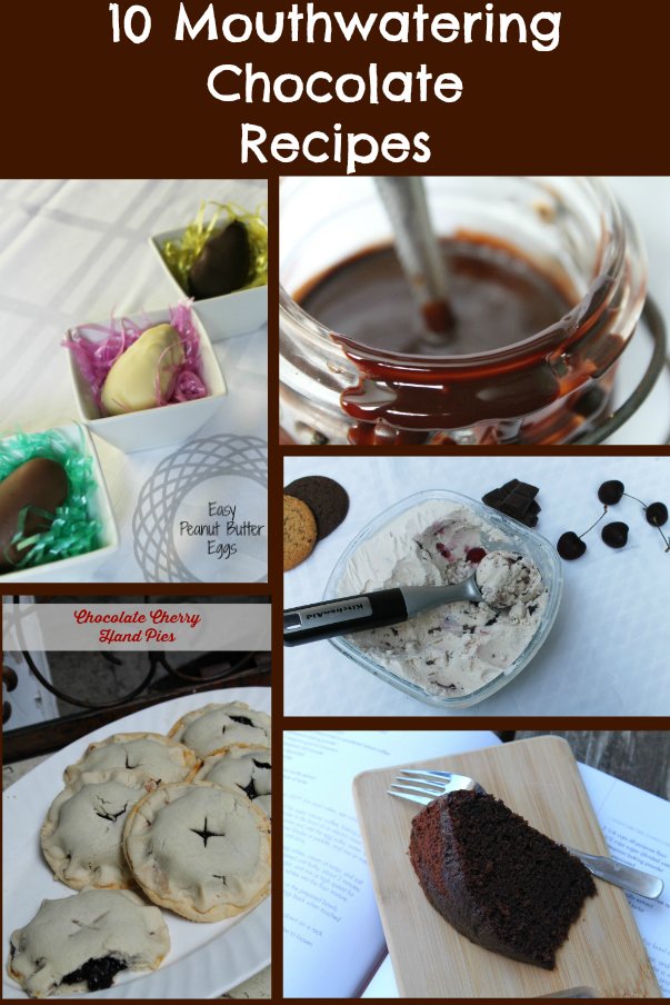 10 chocolate recipes www.realthekitchenandbeyond.com