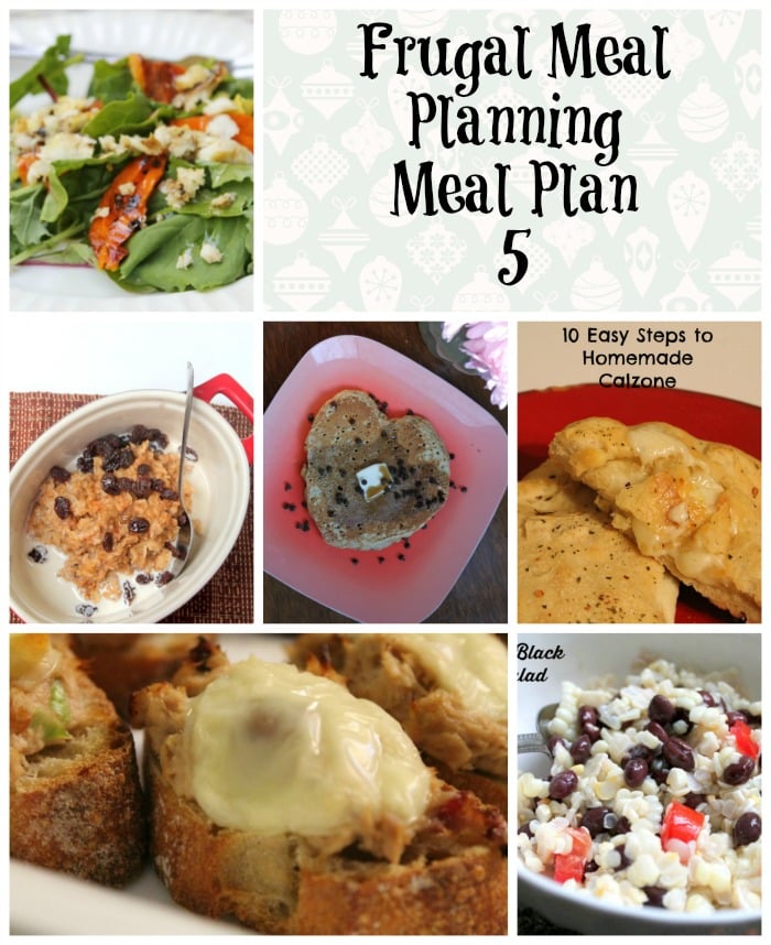 frugal meal planning meal plan 5