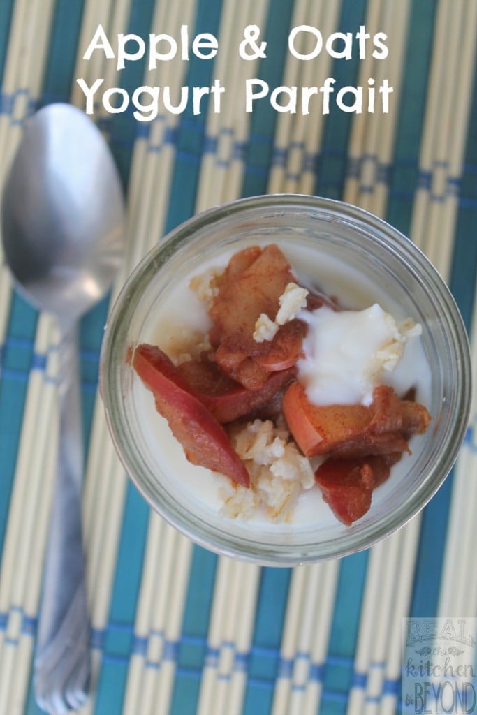 Apple and Oats Yogurt Parfait Real The Kitchen and Beyond