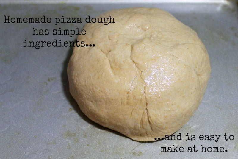  Homemade Pizza Dough Recipe -Homemade Pizza Dough has simple ingredients and is easy to make at home. Real: The Kitchen and Beyond