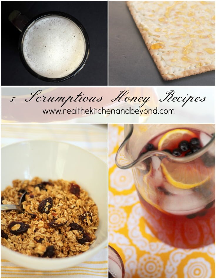 Share the Buzz: 5 Honey Recipes - Real: The Kitchen and Beyond