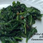 Wilted Spinach with Caramelized Shallots - Real: The Kitchen and Beyond