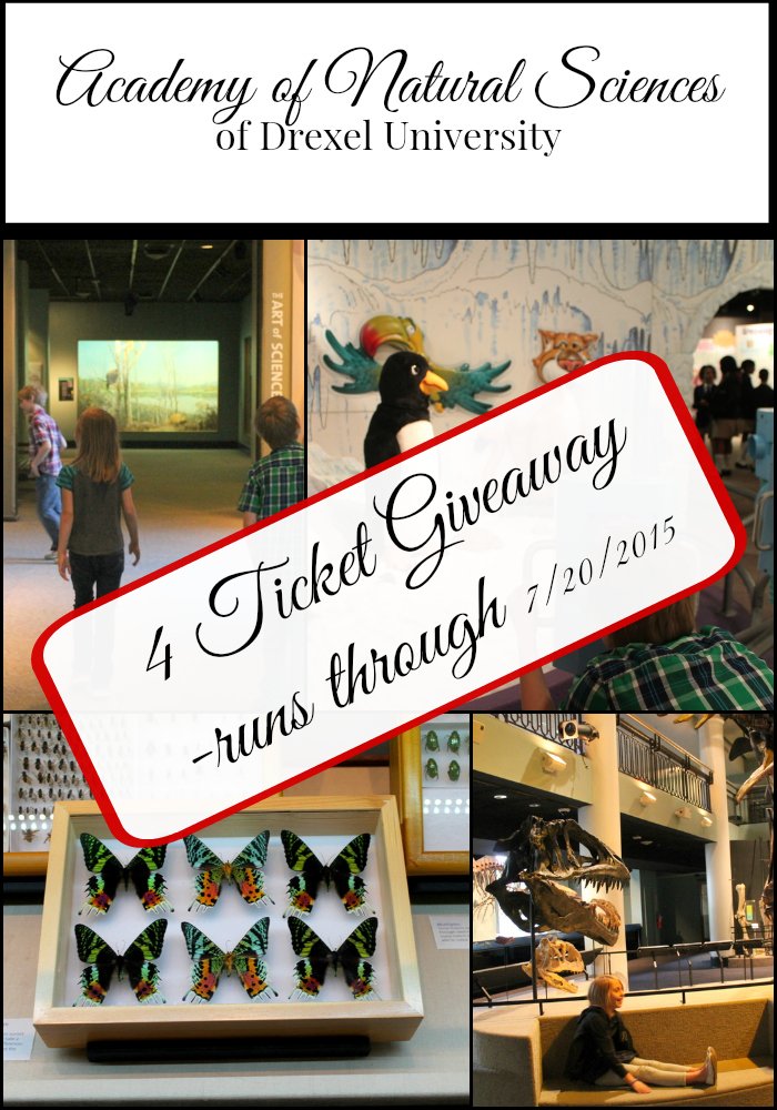 Academy of Natural Sciences Giveaway