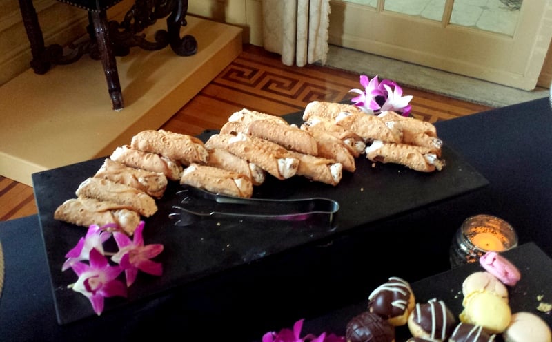 Glen Foerd Mansion Cannoli