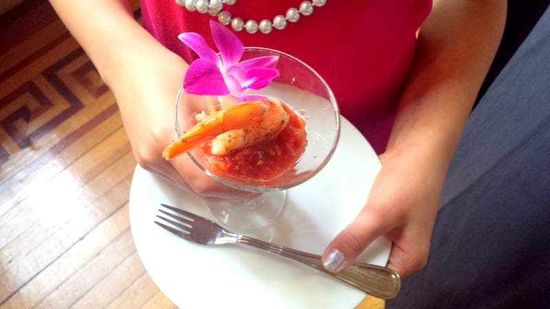 Glen Foerd Mansion Shrimp Cocktail