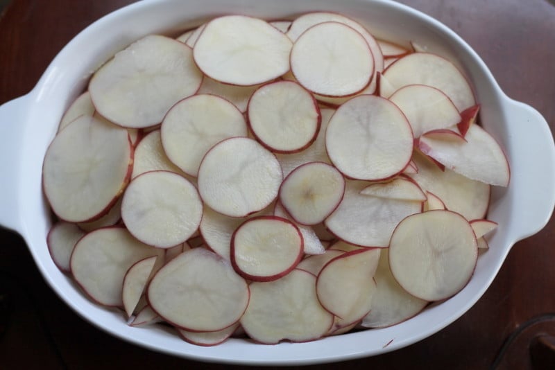 Easy Cheesy Scalloped Potatoes Recipe Potato Layer