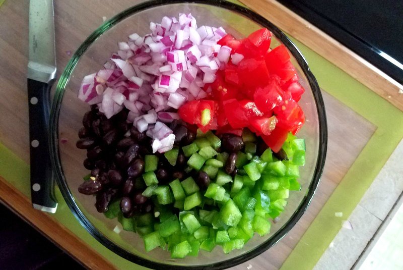 Black Bean and Corn Salsa Recipe Ingredients