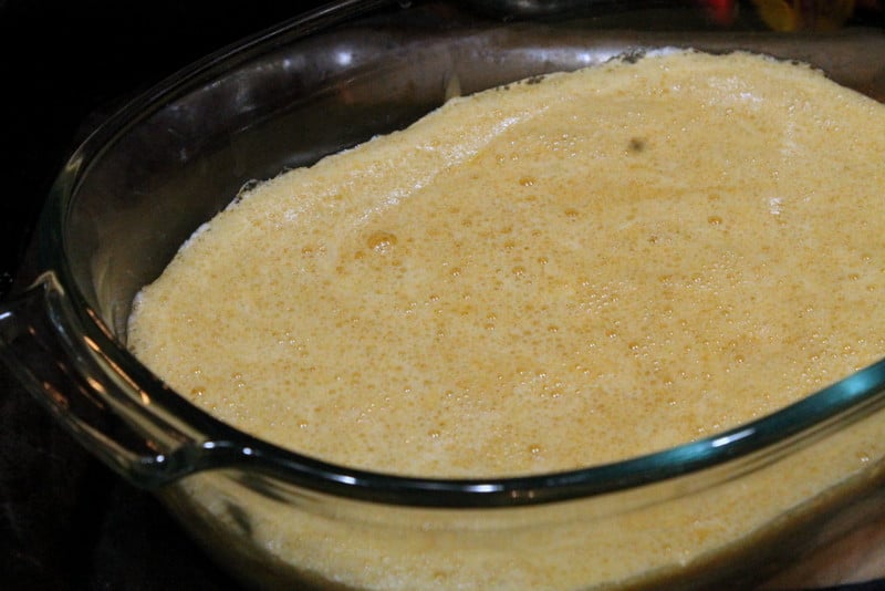 Acorn Squash and Apple Egg Bake in Dish