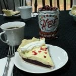 White Chocolate Cranberry Pie