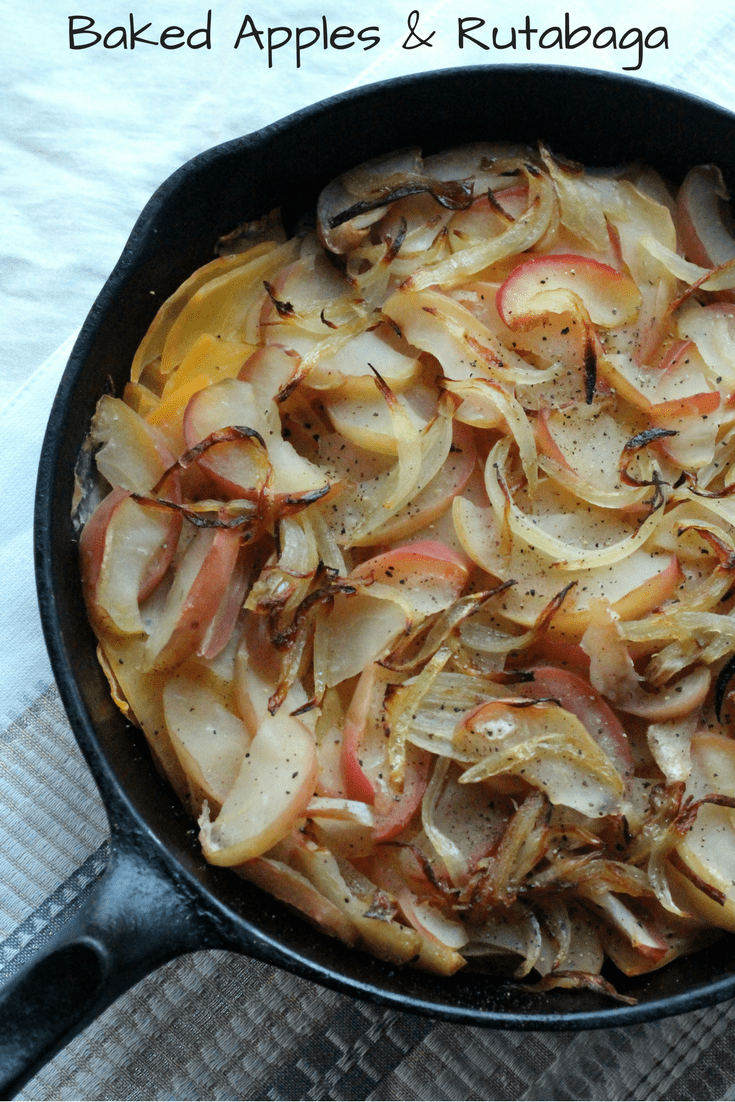 Baked Apples & Rutabaga Recipe