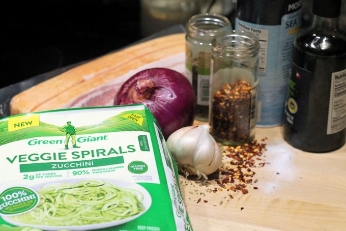 Green Giant Veggie Spirals Zucchini Noodles Recipe Ingredients
