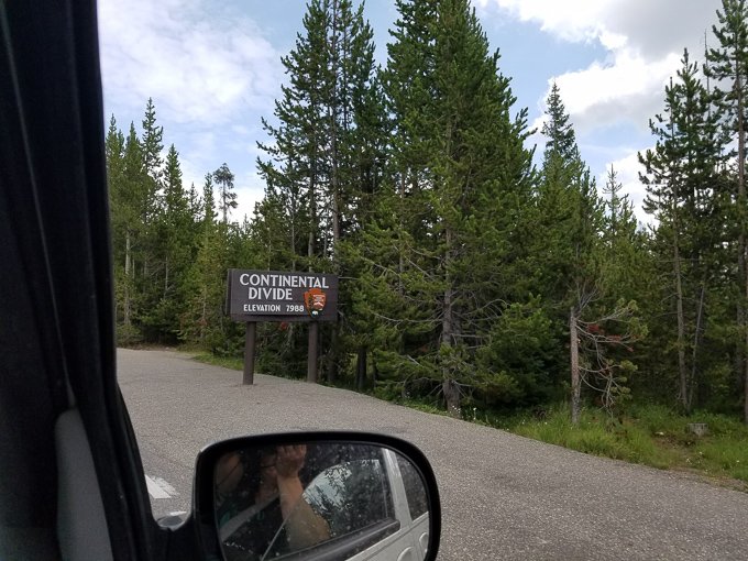 Yellowstone Continental Divide