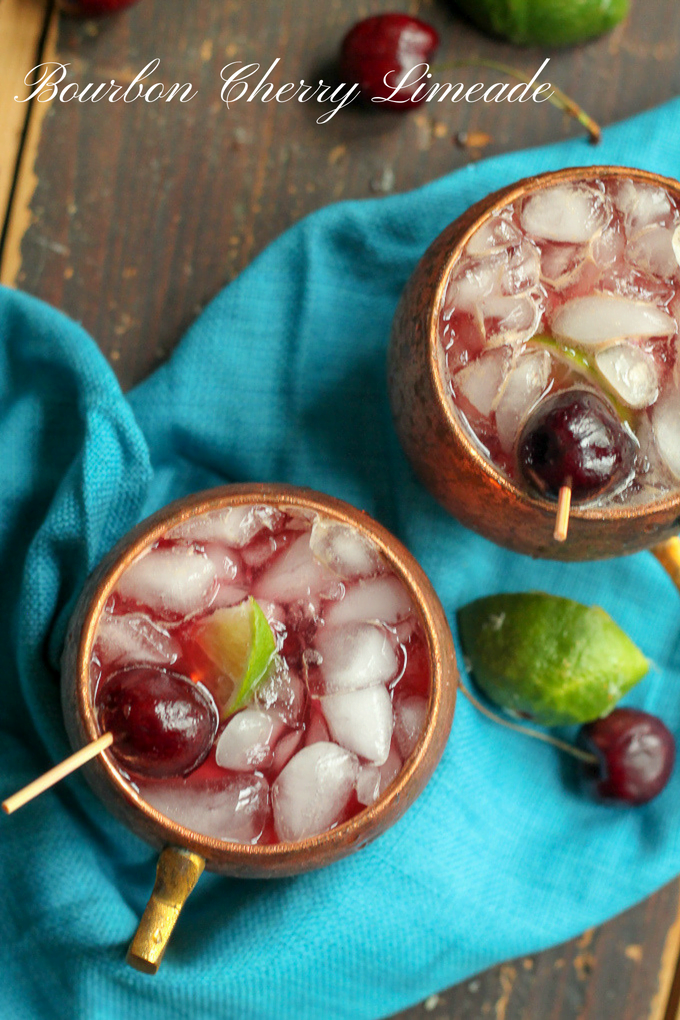 Bourbon Cherry Limeade Recipe